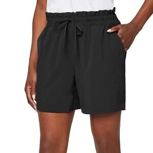 New Mondetta Women's Plus Moisture Wicking Elastic Waistband Casual Shorts